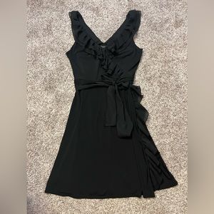White House Black Market Ruffle Dress